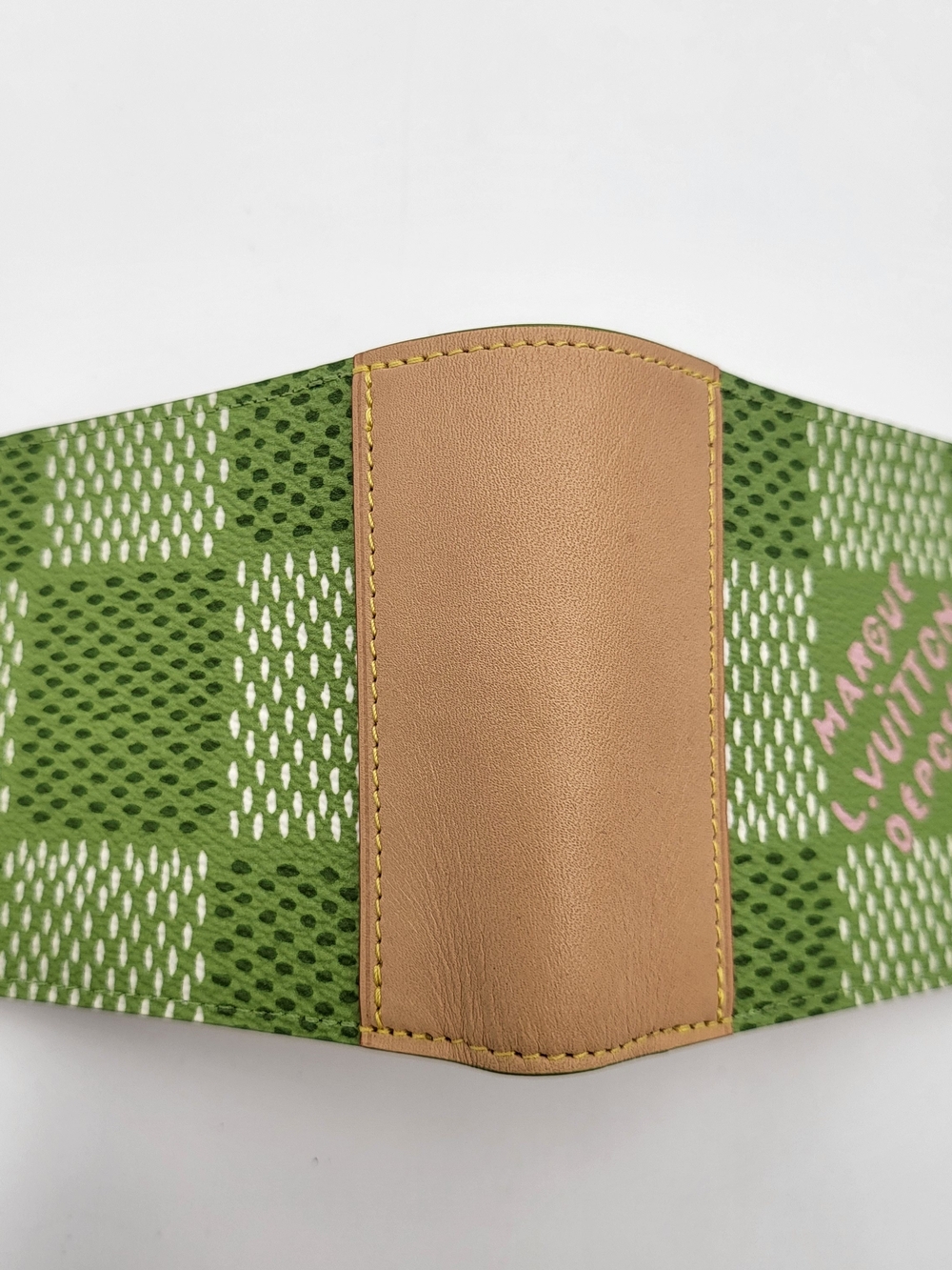 Louis Vuitton Slender Wallet Tyler the Creator Giant Damier Golf, Auth Microchip - Picture 3 of 15